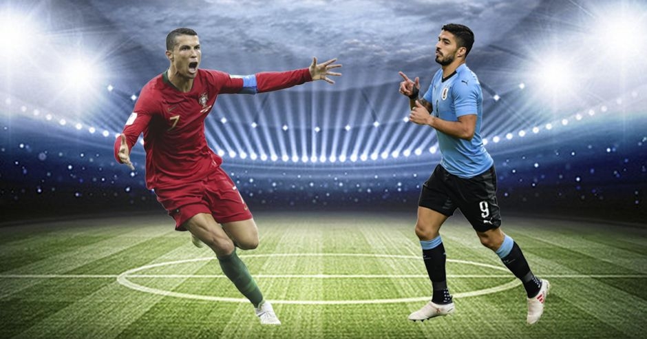 Uruguay elimina a Portugal con dos goles de Cavani