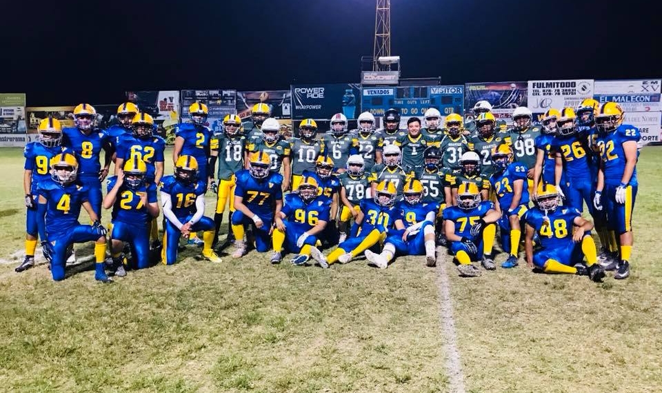 Números de la jornada ocho del football americano juvenil