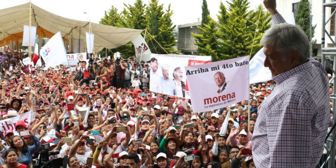 AMLO cerrará su campaña en el Estadio Azteca