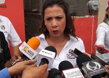 Suspende Sonia Villarreal campaña política