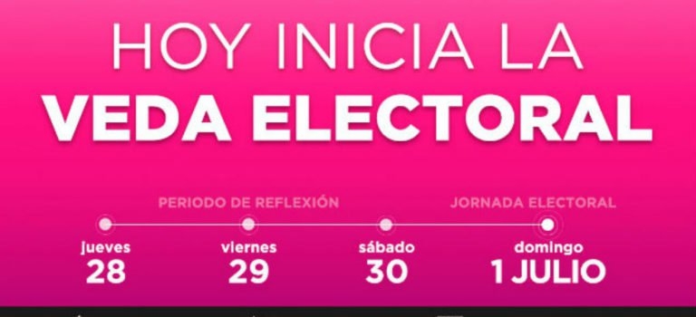 Inicia la veda electoral ¿qué está prohibido?