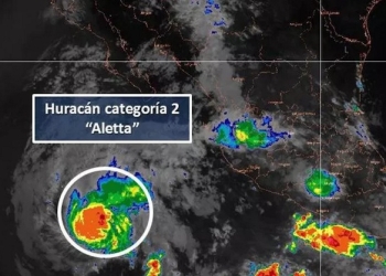 Aletta ya es categoría 4 y Mazatlán se prepara