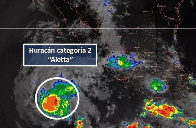 Aletta ya es categoría 4 y Mazatlán se prepara