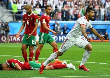 Derrota Irán a Marruecos en el último minuto