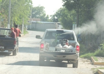 Fumigan colonias infestadas con garrapatas