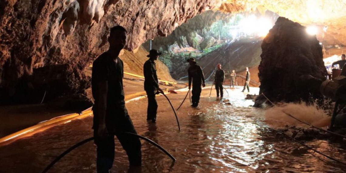 Ya son ocho los niños rescatados de una cueva en Tailandia