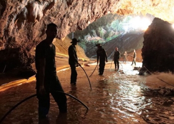 Ya son ocho los niños rescatados de una cueva en Tailandia