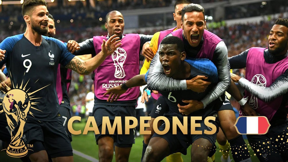 ¡FRANCIA, CAMPEÓN!