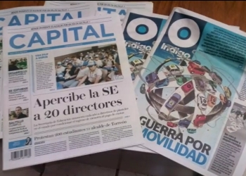 Salen de circulación los periódicos, Capital e Índigo