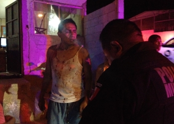 Cuatro sujetos golpean a un hombre en los Montes