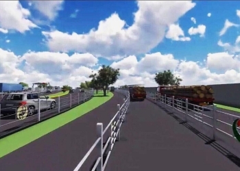Empresas abandonan obra en puente internacional II