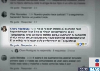 Madre vio por Facebook cómo quemaban a su hijo en Puebla