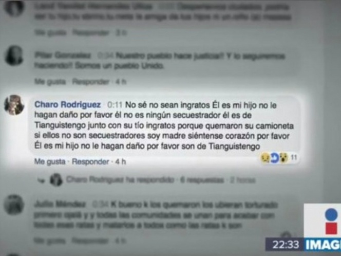 Madre vio por Facebook cómo quemaban a su hijo en Puebla