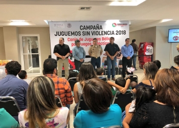 Llevan a cabo programa “Juguemos sin Violencia”