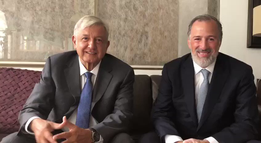 López Obrador se reunió con José Antonio Meade