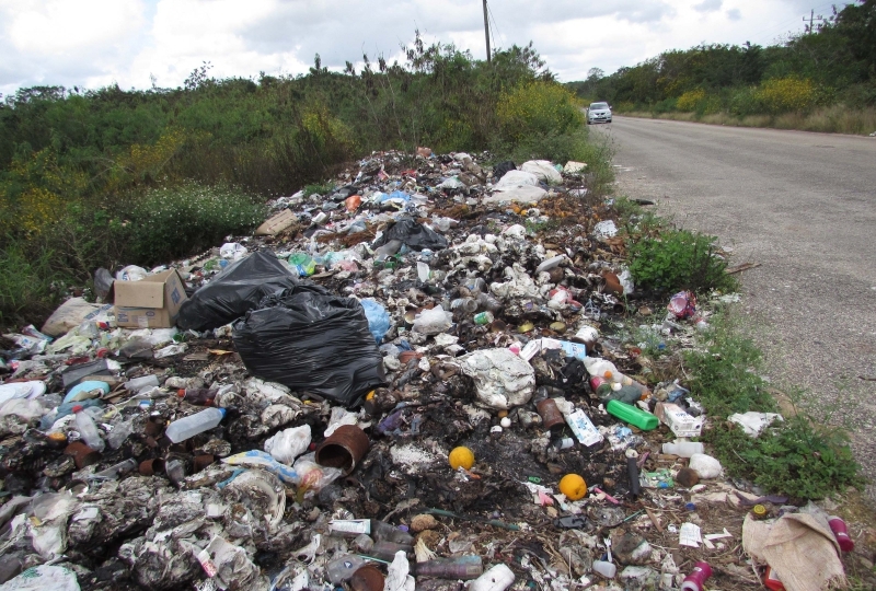 Multarán con 15 mil pesos a quien sorprendan tirando basura