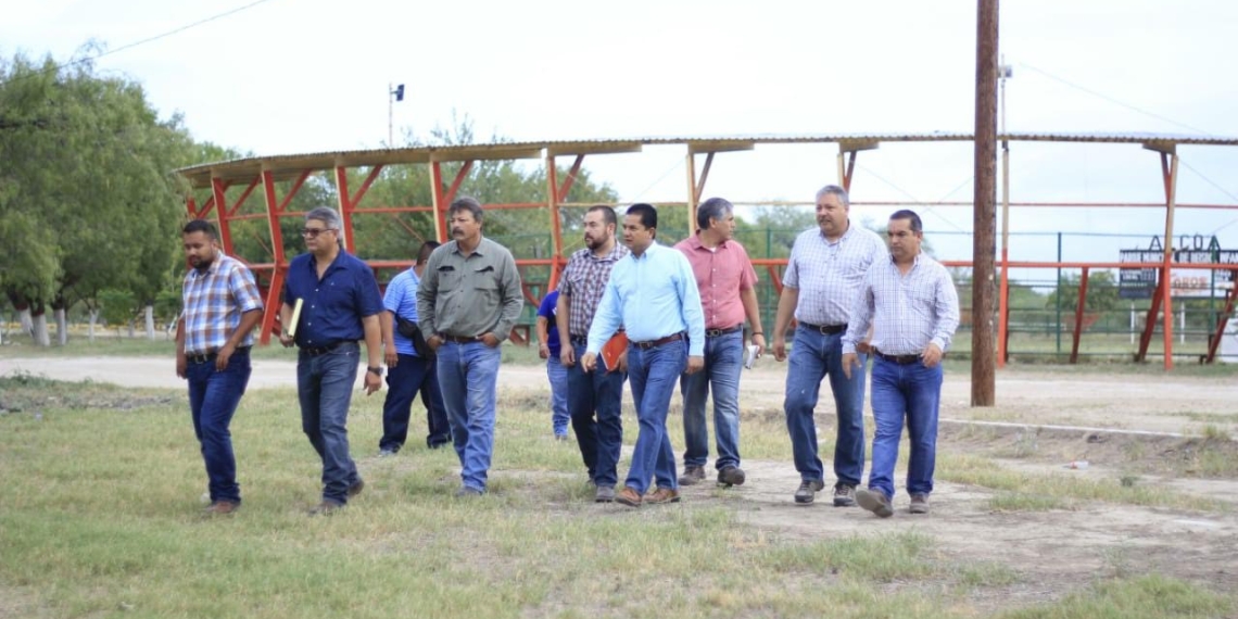 Arranca remodelación del parque Braulio Fernández Aguirre en Acuña