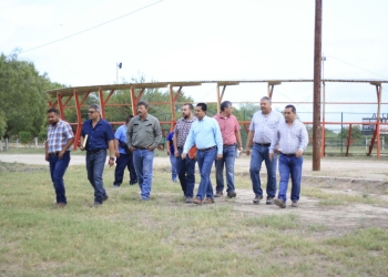 Arranca remodelación del parque Braulio Fernández Aguirre en Acuña