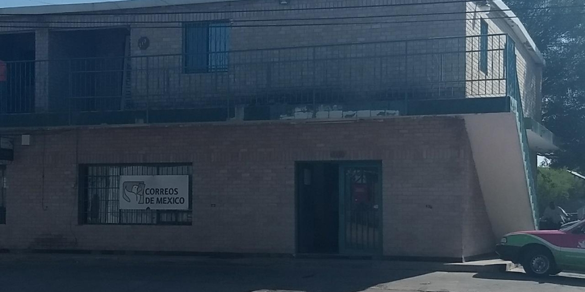 Roban caja fuerte de las instalaciones de Correos de México