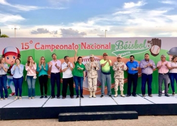 Inauguran Campeonato de Béisbol Infantil en su XV edición