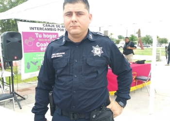 Policía municipal continua con trabajos de prevención a la delincuencia