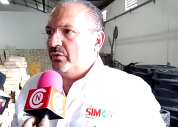 Trabaja Simas en reparación de alcantarillado y concreto hidráulico dañado por recientes lluvias