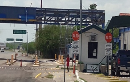 Desmantelan Garita del km 53 en Allende