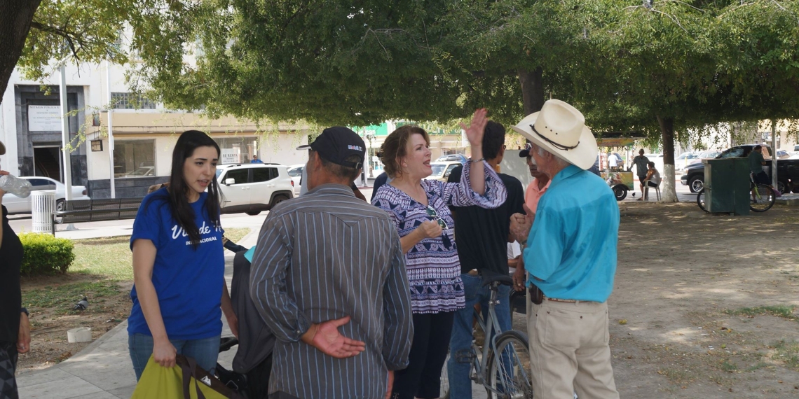 Iglesia Vida de Fe Internacional comparten la palabra de Dios en la Gran Plaza