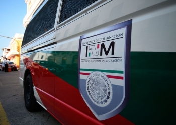 Bajo resguardo del INM mujer Guatemalteca
