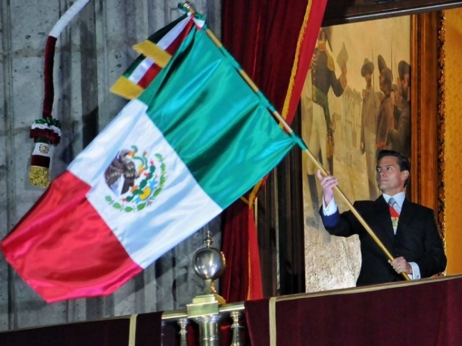 Peña Nieto dará su último Grito en Palacio Nacional; no va a Guanajuato