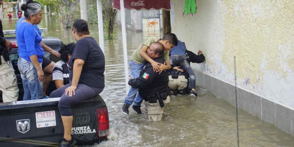 Continúa atención a damnificados por lluvias