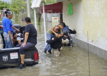 Continúa atención a damnificados por lluvias