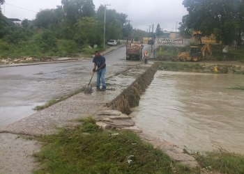 Acuña en proceso de limpieza ante estragos que dejaron las intensas lluvias registradas