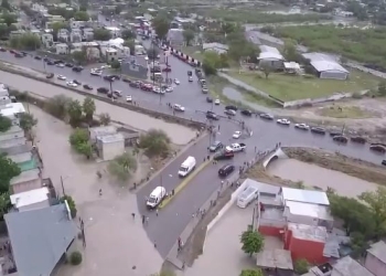 Caos por intensa lluvia en Piedras Negras