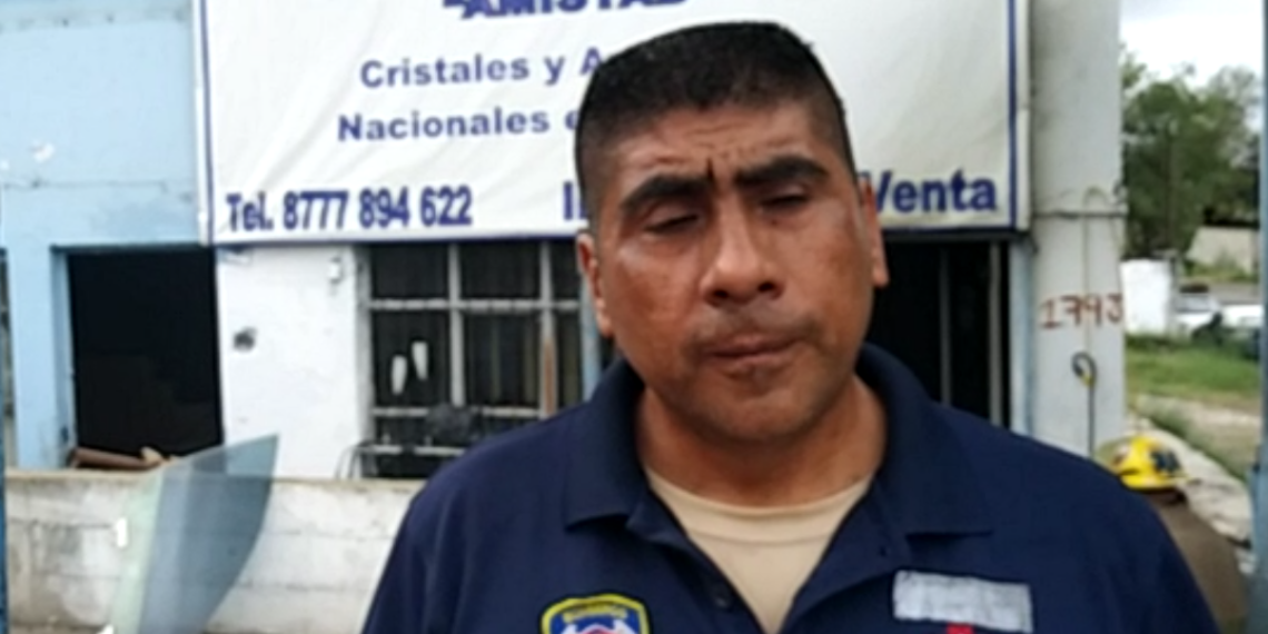 Fuego consume negocio de Cristales Automotrices