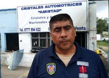 Fuego consume negocio de Cristales Automotrices