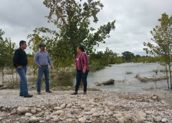 Colapsa puente Ejido El Agrícola en Zaragoza