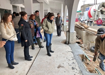 Supervisan avance de la remodelación del Mercado Zaragoza