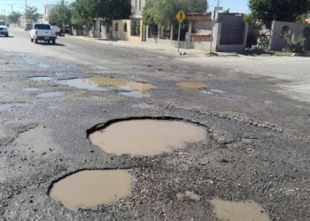 Realizarán bacheo en cuanto el tiempo lo permita
