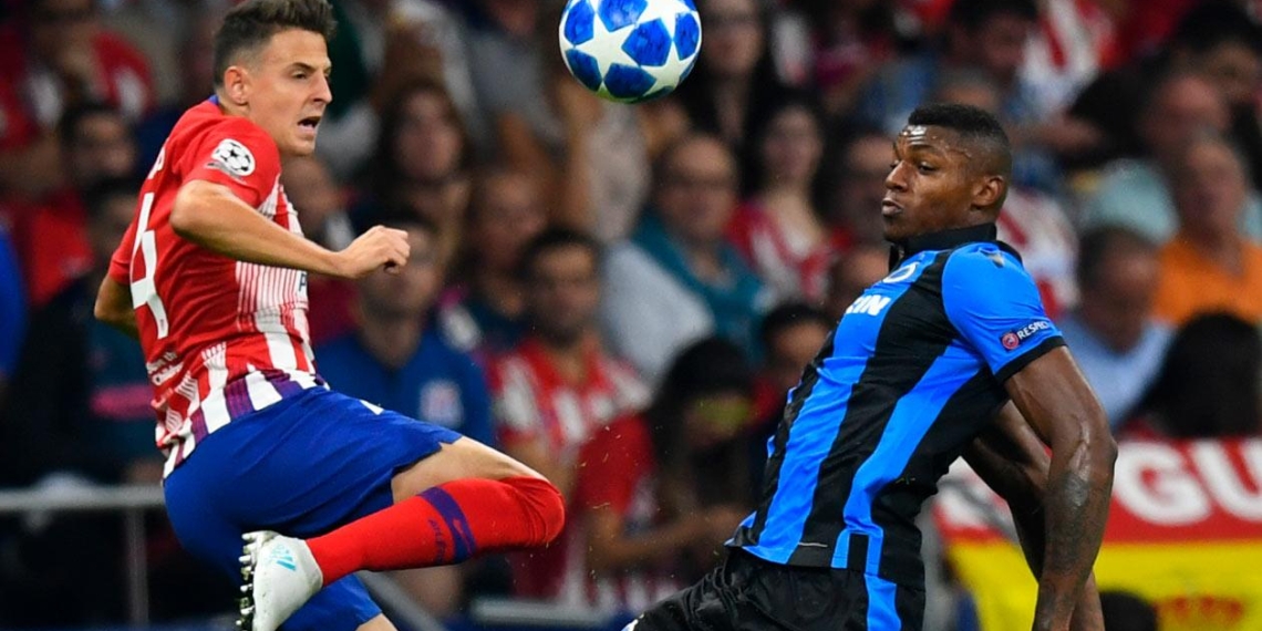 Atlético de Madrid venció 3-1 a Brujas en España