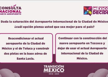 Instalan módulos para la consulta ciudadana del nuevo aeropuerto