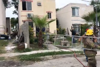 Se incendia vivienda con persona de la tercera edad dentro