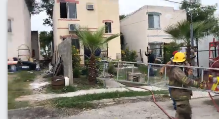 Se incendia vivienda con persona de la tercera edad dentro