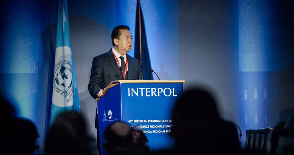 Presidente de la Interpol de Francia está detenido en China