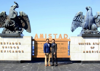 El Mayor de Del Río Texas visita Ciudad Acuña