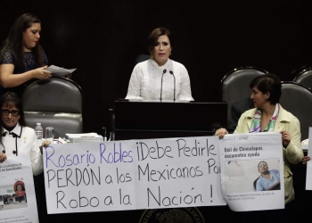 Arremeten contra Rosario Robles en la glosa del sexto informe de Gobierno