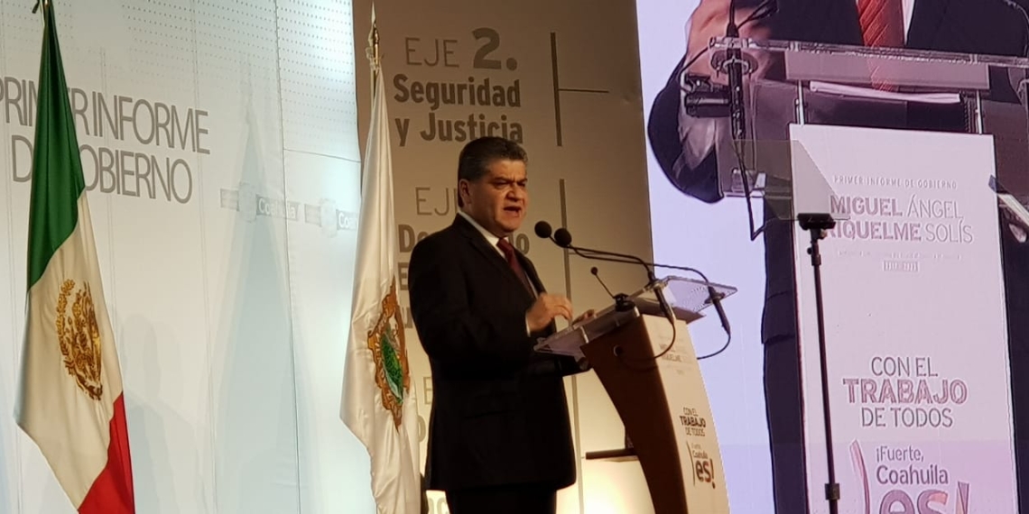 Resalta gobernador cuatro ejes en su informe