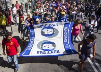 Caravana de migrantes Hondureños llega a Querétaro