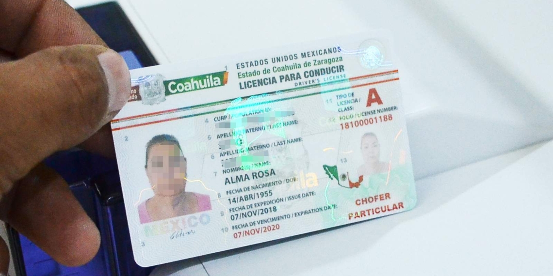 Nuevas Licencias de Conducir 2019-2020