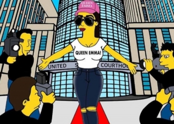 Emma Coronel y ‘El Chapo’ se adueñan de Springfield